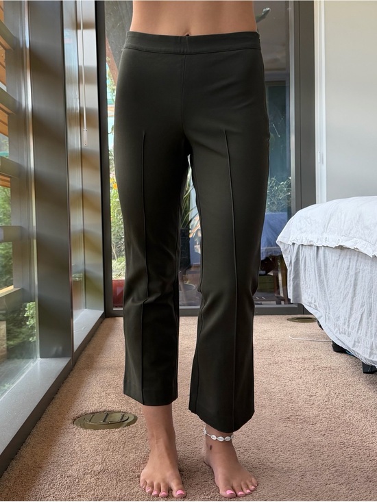 Vince Pants - Vince Dark Hunter Green Stretchy Dress Pants